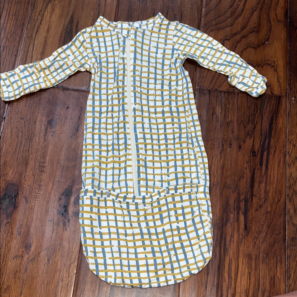 Plaid Baby Sleep Sack with Zip Closure